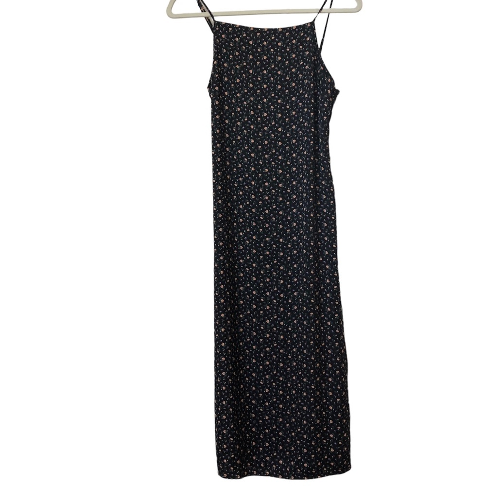 High Neck Spaghetti Strap Dress